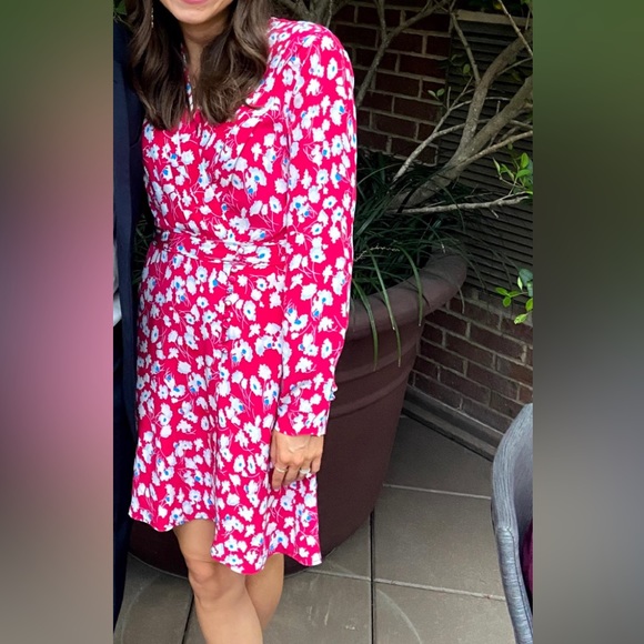 Equipment Collie Floral Silk Dress - Picture 2 of 8